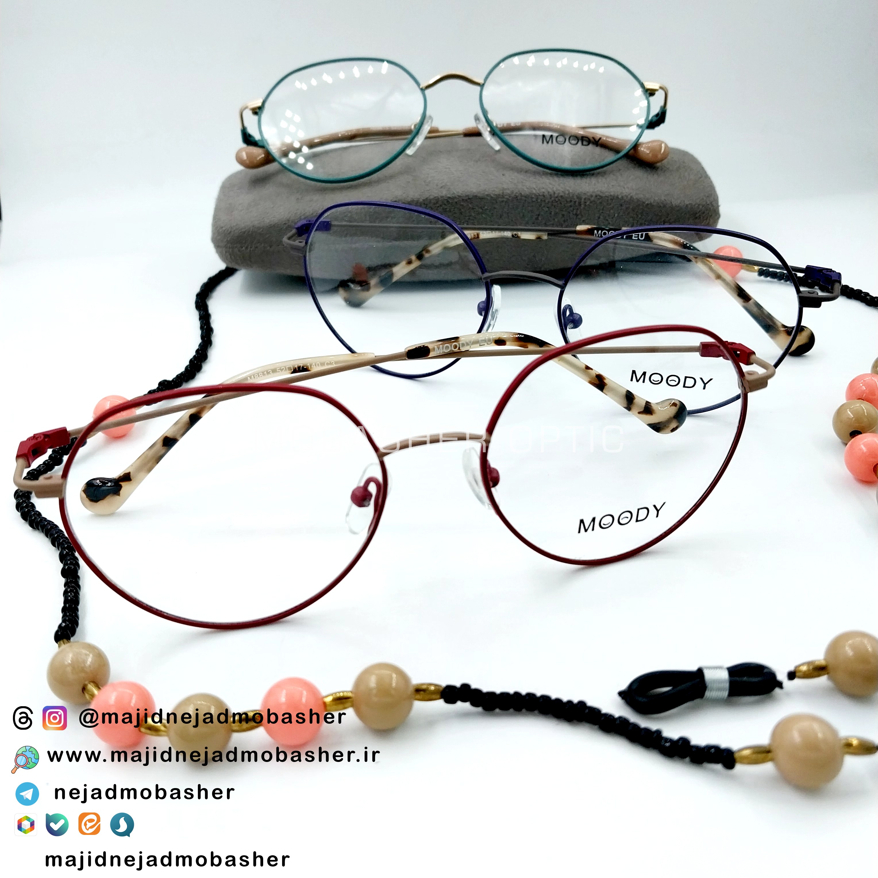 عینک طبی زنانه و تینیجر مارک مودی کد M8813